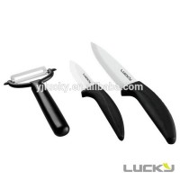 fashionable popular black or white cook at home ceramic knife