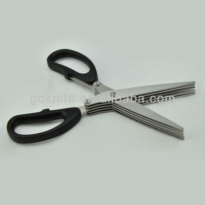 High quality multi blade kitchen scissors,herb scissors