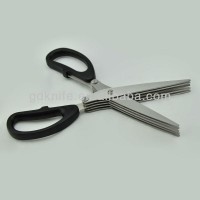 High quality multi blade kitchen scissors,herb scissors